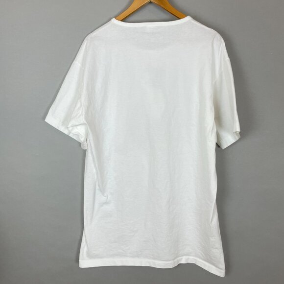 Vintage Cat Shirt I Don't Do Mouse Work Humor Graphic Tee White Unisex Oversized - Picture 3 of 16